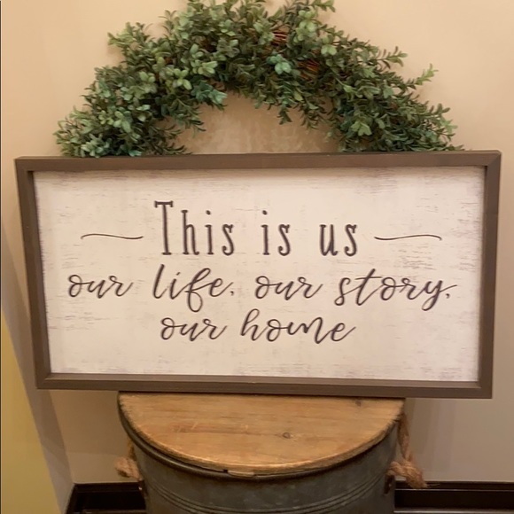 Other - Modern Farmhouse Large Rustic Wood This Is Us Sign